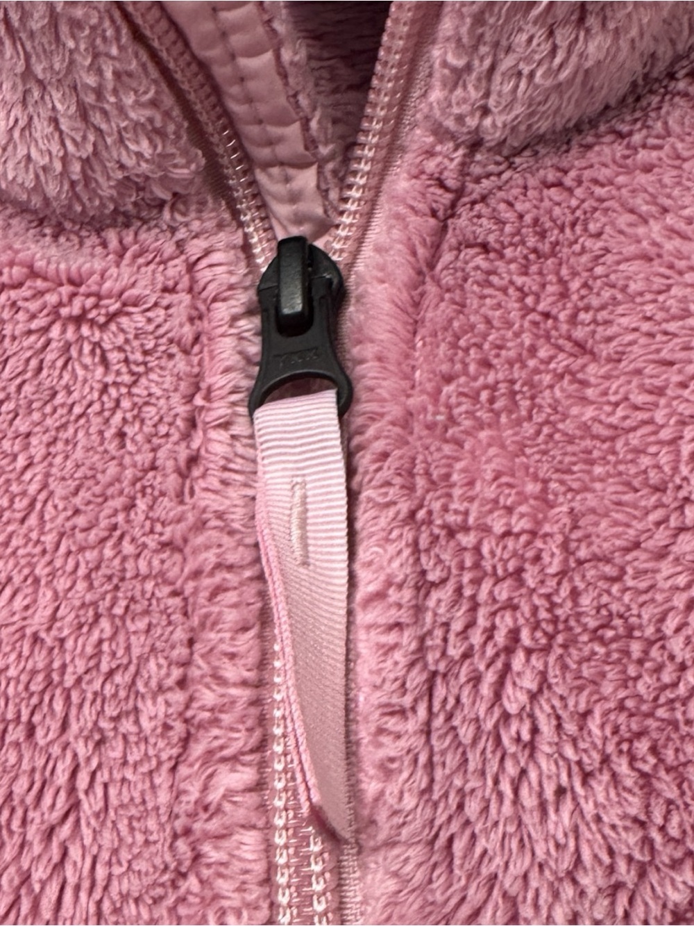 The North Face Women's Pink Osito Plush Fleece Jacket - Picture 5 of 9